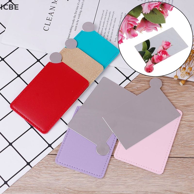 Gương Trang Điểm Bằng Thép Không Gỉ Bỏ Túi Tiện Dụng