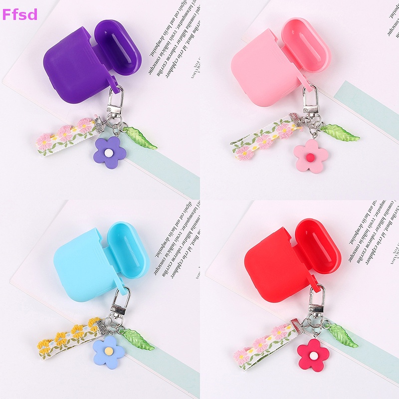 {Ffsd} Móc Khóa Hình Hoa Hướng Dương Lá Xanh Lá Dễ Thương Trang Trí Ba Lô Xe Hơi Ch * Bán Chạy