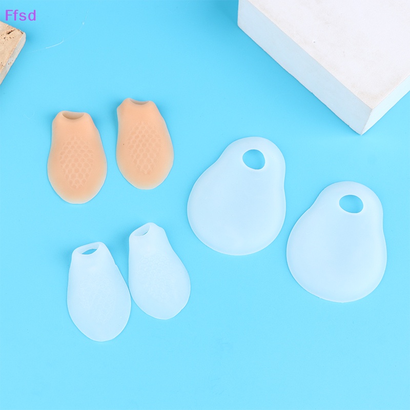 1 Cặp Vỏ Bọc Tách Ngón Chân Bằng Silicone Gel