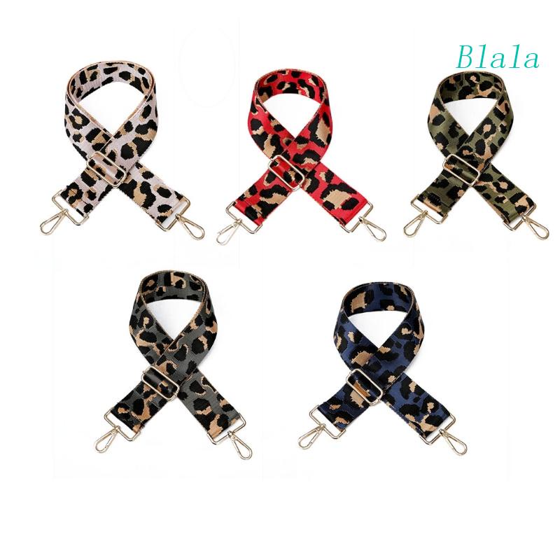 Dây Đeo Túi Xách In Họa Tiết Da Báo Có Thể Điều Chỉnh Kích Cỡ DIY