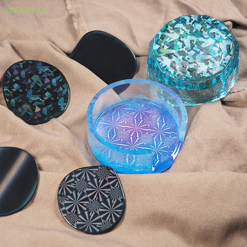 Khuôn Silicone 3.46in Hình Vuông / Tròn Hỗ Trợ Làm Trang Sức DIY