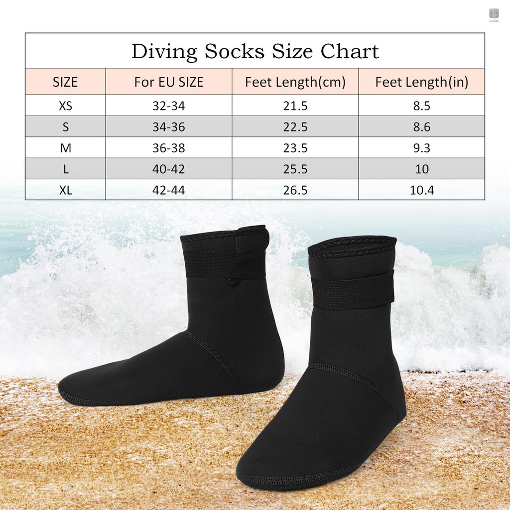 Vớ Lặn Dày 3MM Giữ Ấm Chuyên Dụng