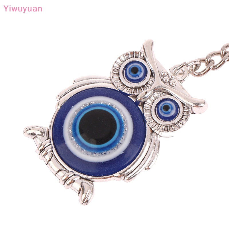 Móc Khóa Hình Cú May Mắn Mắt Quỷ Xanh Thổ Nhĩ Kỳ Thời Trang Mới