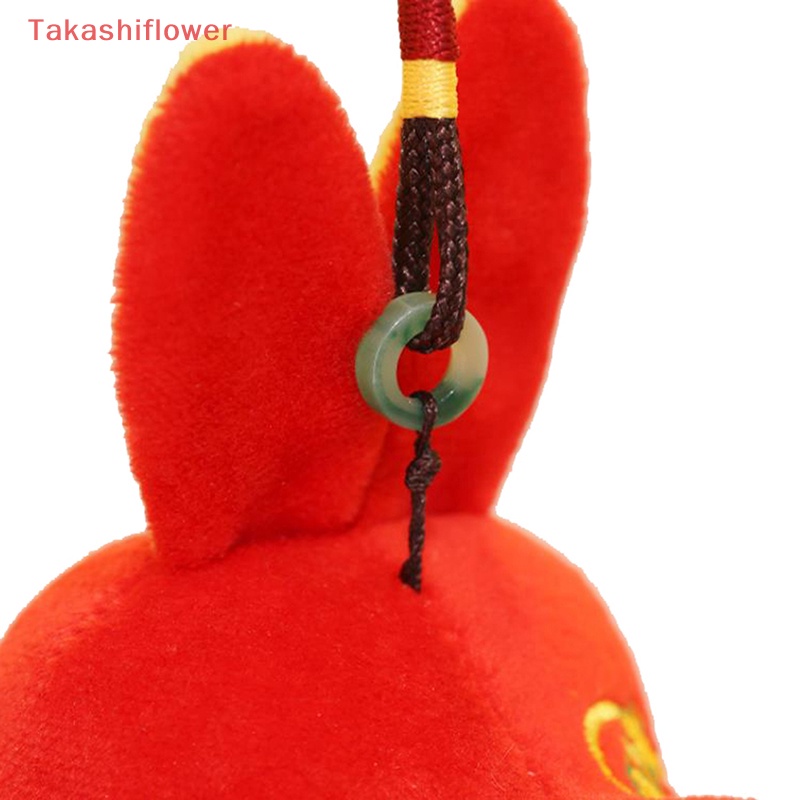 Thỏ Nhồi Bông Thiết Kế Xinh Xắn Mừng Năm Mới