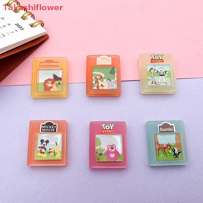 (Takashiflower) Bộ 2 Kẹp Tóc Mini Bằng Nhựa Resin Dạ Quang Cho Bảng Điều Khiển Xe Hơi