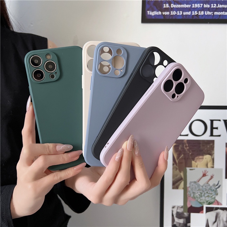 Thời trang đơn giản Macaron ốp lưng OPPO A5 A3S A7 A7X F9 PRO A16 A16K A16E A54 4G A17 A17K A57 A39 A55 5G A77S A52 A72 A92