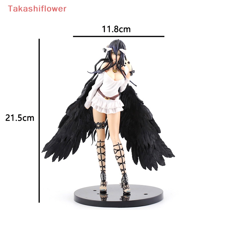 Nhân Vật Game OVERLORD III Nhật Bản 21cm Thiết Kế Sáng Tạo Mô Hình Tượng Người Albedo Albedo Chất Liệu PVC