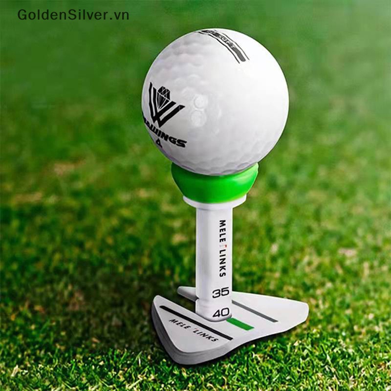 1 Phụ Kiện Giá Đỡ Bóng Golf Bằng Nhựa Màu Bạc