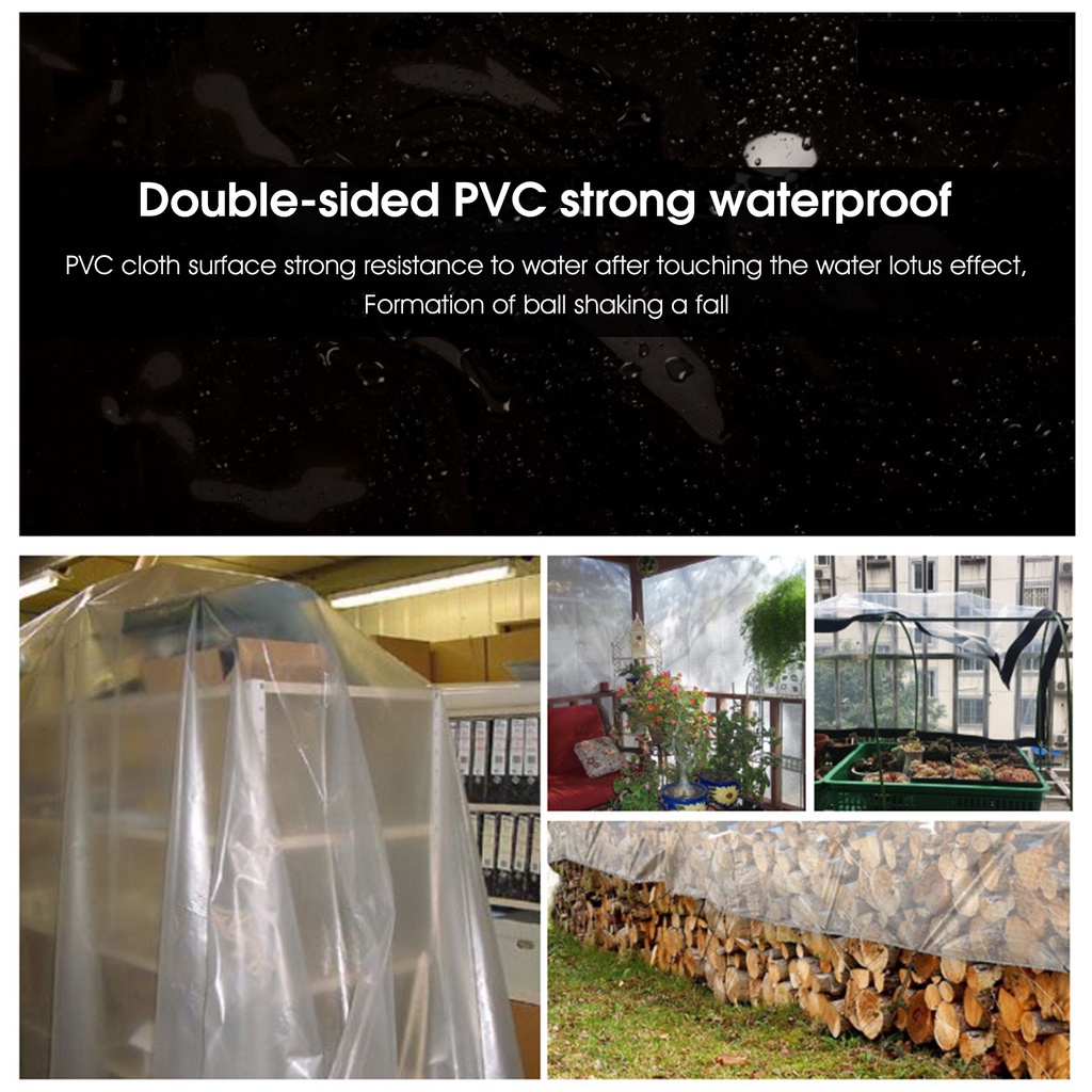 [COD]☁Vỏ Bọc Cây Trồng Tarpaulin Bằng PVC Dày Trong Suốt Độ Bền Cao Chống Ăn Mòn
