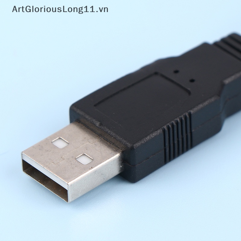 1 Dây Nối Dài Chuyển Đổi Cổng Cắm 15 / 30cm Sang 2 Ổ Cắm USB 2.0 Chuyên Dụng