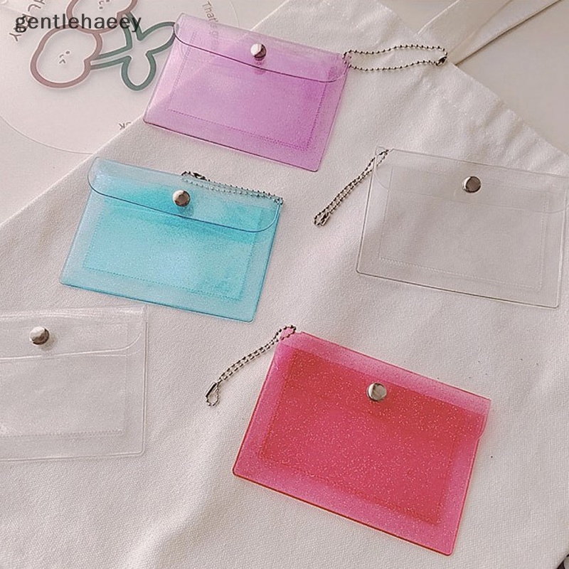 Ví Đựng Thẻ Tín Dụng / Danh Thiếp Bằng PVC Trong Suốt Chống Thấm Nước