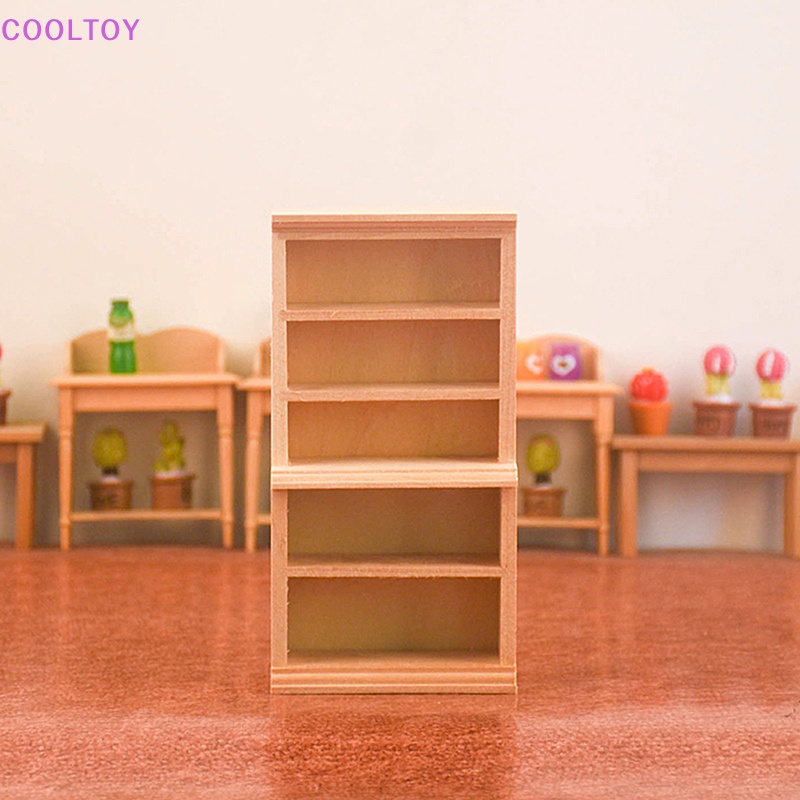 Mô Hình Kệ Sách 1: 12 Dùng Để Trang Trí Nhà Búp Bê