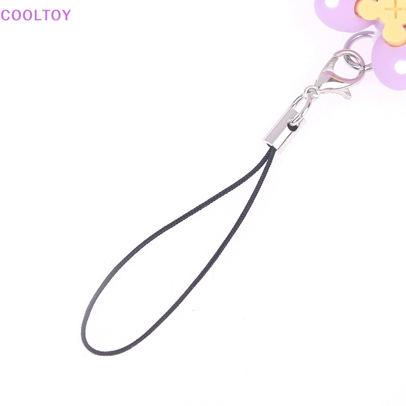 Cooltoy Móc Khóa Điện Thoại / Túi Xách / Móc Khóa Hình Cánh Gấu Nhồi Bông Thủ Công DIY Đáng Yêu