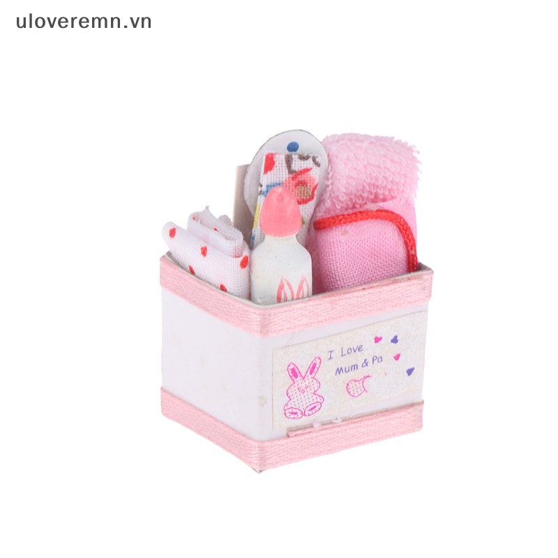 Hộp Đồ Chơi Mini Dễ Thương Xinh Xắn 1: 12 Dùng Để Trang Trí Nhà Búp Bê