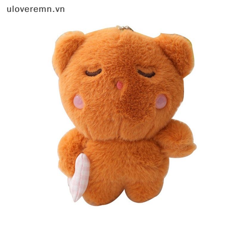 Móc Khóa Thỏ Nhồi Bông Dễ Thương