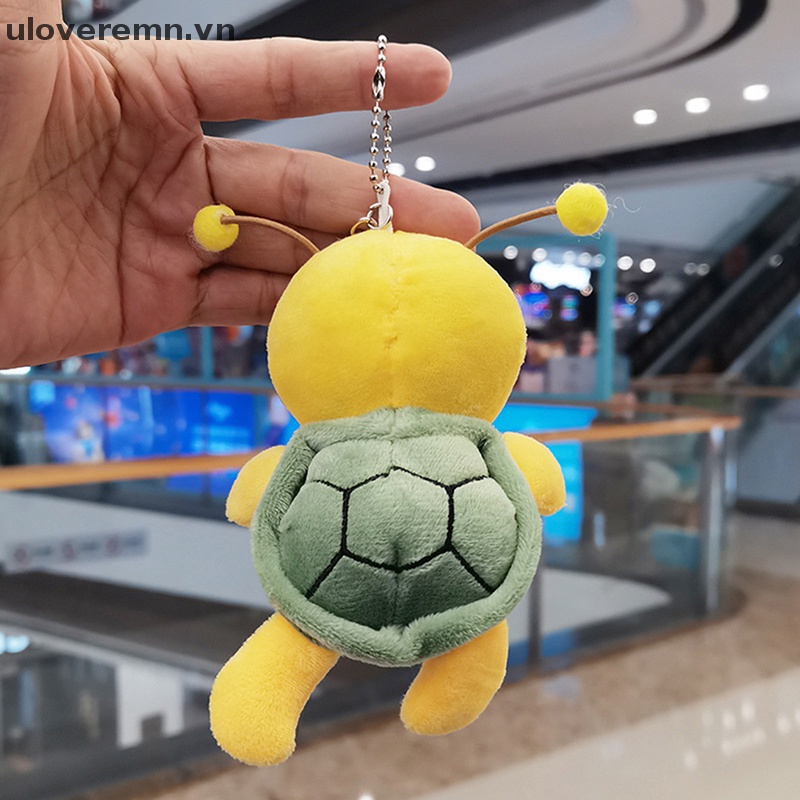 Móc Khóa Hình Rùa Nhồi Bông Dễ Thương