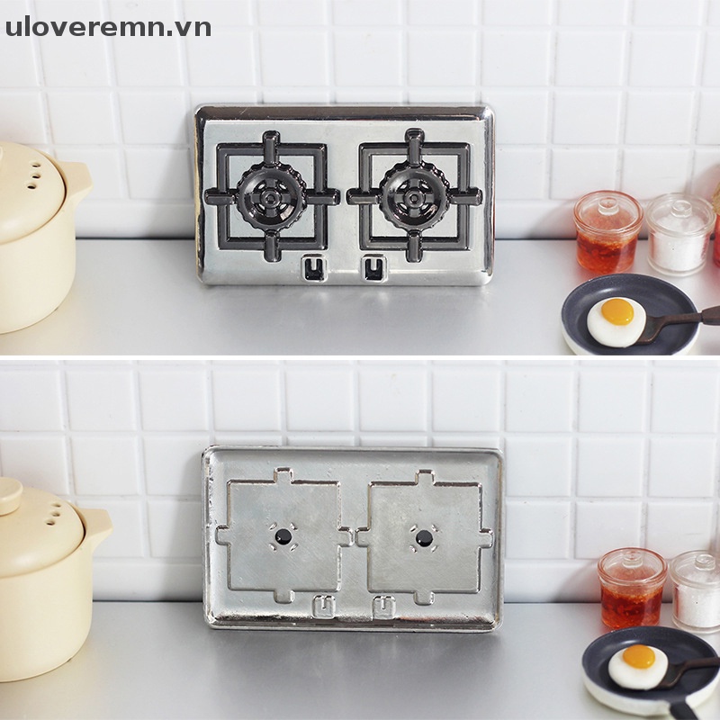 Uloveremn 1 Bếp gas mini Trang Trí Nhà Búp Bê