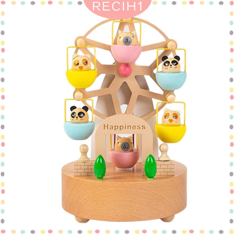 Hộp Nhạc Xoay Hình Động Vật Dành Cho Trẻ Em