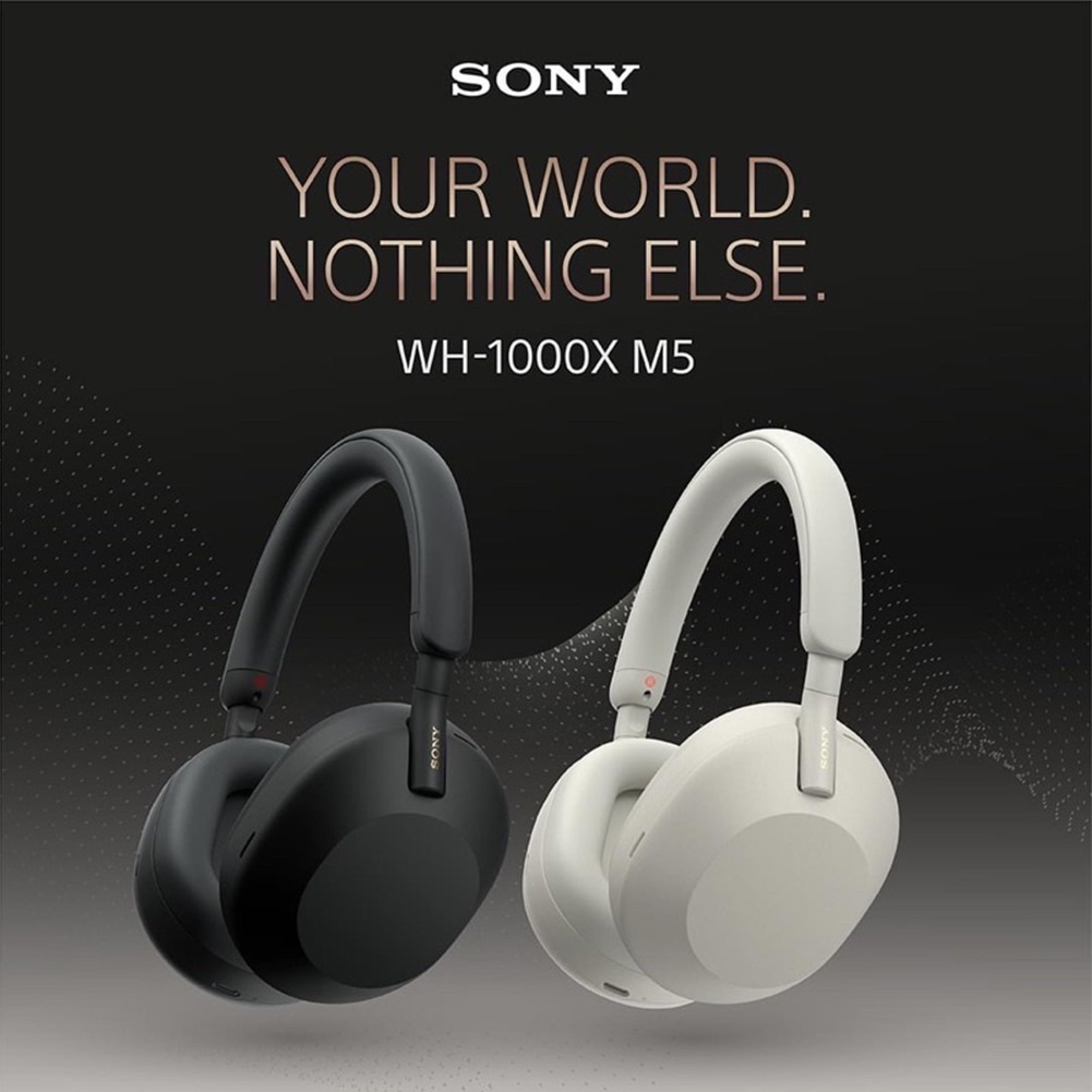 Tai Nghe Chụp Tai Sony WH-1000XM5 Kết Nối Bluetooth Không Dây