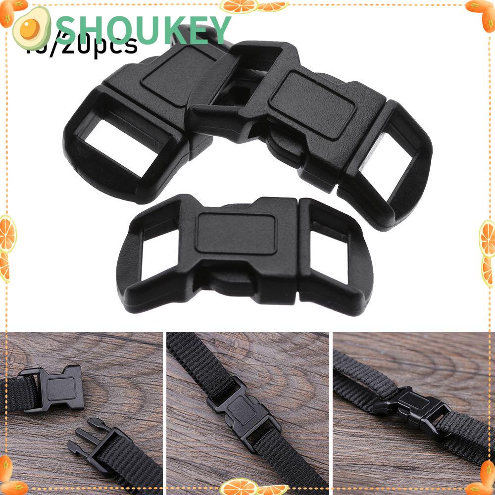 Set 10 / 20 Khóa Cài Cong Chất Lượng Cao Dành Cho Dây Đai Balo Vòng Tay Paracord