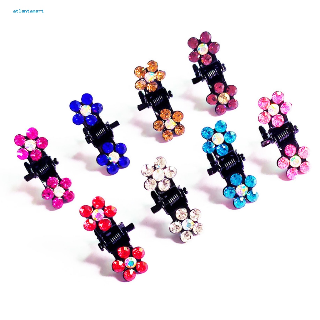 Túi Đựng Đồ Dùng Cao Cấp Tiện Dụng| Set 12 Kẹp Tóc Chống Trượt Trọng Lượng Nhẹ Hình Hoa Dễ Thương Cho Bé