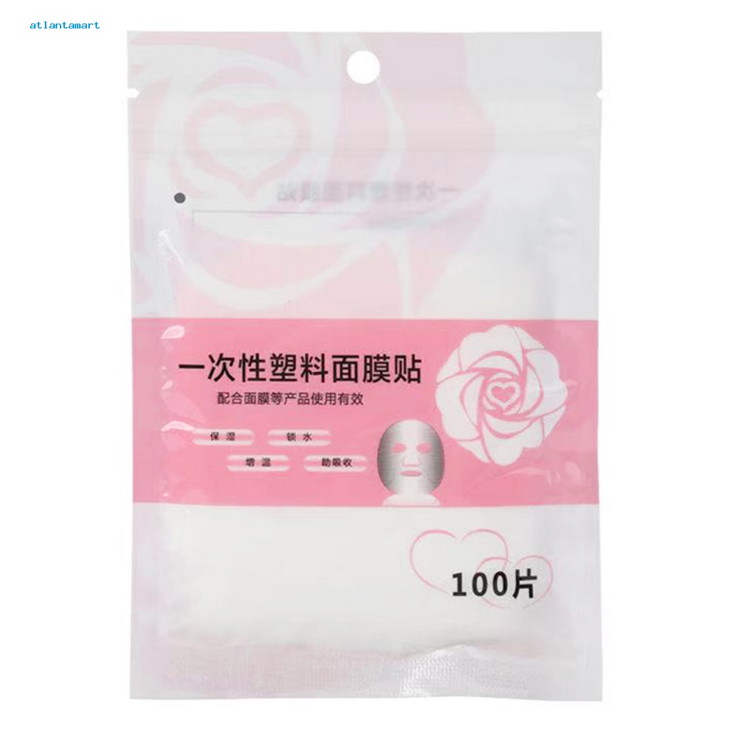 Túi Đựng Đồ Dùng Cao Cấp Tiện Dụng| Set 100 Miếng Dán Nhựa PE Chống Mất Dưỡng Ẩm Đa Năng Dùng Một Lần Cho Spa