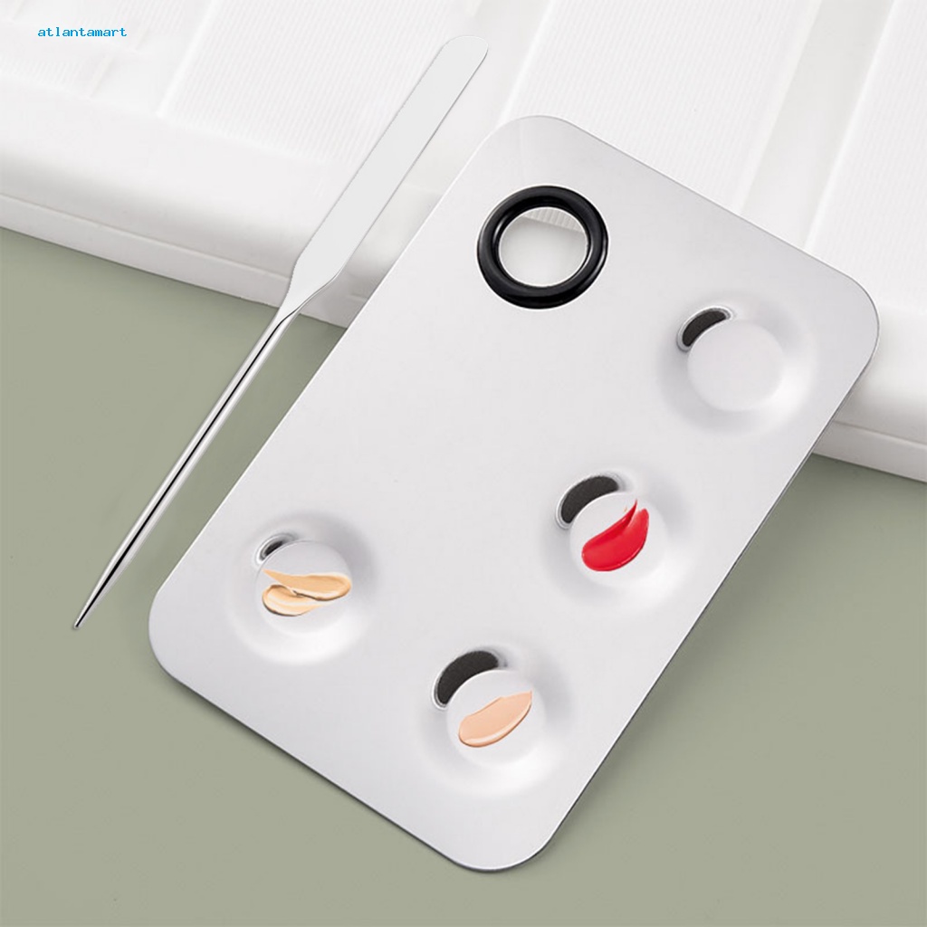 Túi Đựng Đồ Dùng Cao Cấp Tiện Dụng| Que Trộn Màu Trang Điểm Móng Tay Bằng Thép Không Gỉ