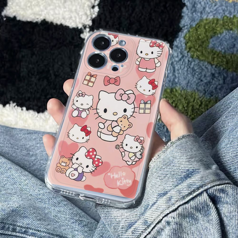✅Ốp Điện Thoại Mềm Chống Sốc In Hình Mèo Hoạt Hình Cho Iphone 14pro max11iPhone12 6In13 plus 78 Lfm8
