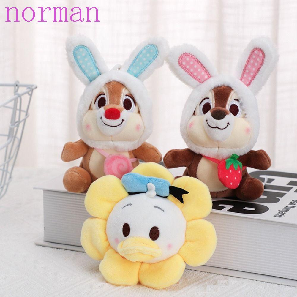 1 Móc Khóa Hình Búp Bê Nhồi Bông Đáng Yêu