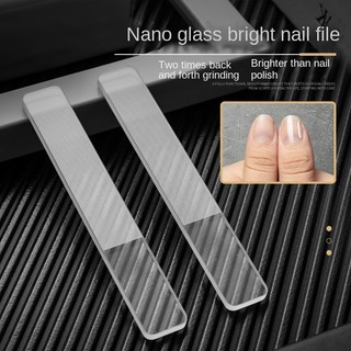 Dũa móng tay bằng kính với đá pha lê nano và thanh dũa móng tay
