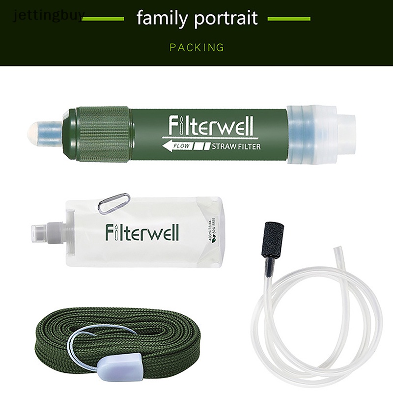 Ống Hút Lọc Nước Mini Bằng Sợi Carbon Cho Hoạt Động Ngoài Trời