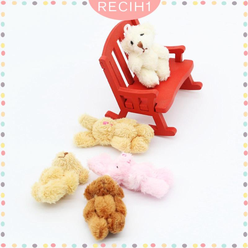 Set 5 Mô Hình Giỏ Treo Hình Thỏ Mini Tỉ Lệ 1 / 12 Trang Trí Nhà Búp Bê / Tiệc Tùng DIY