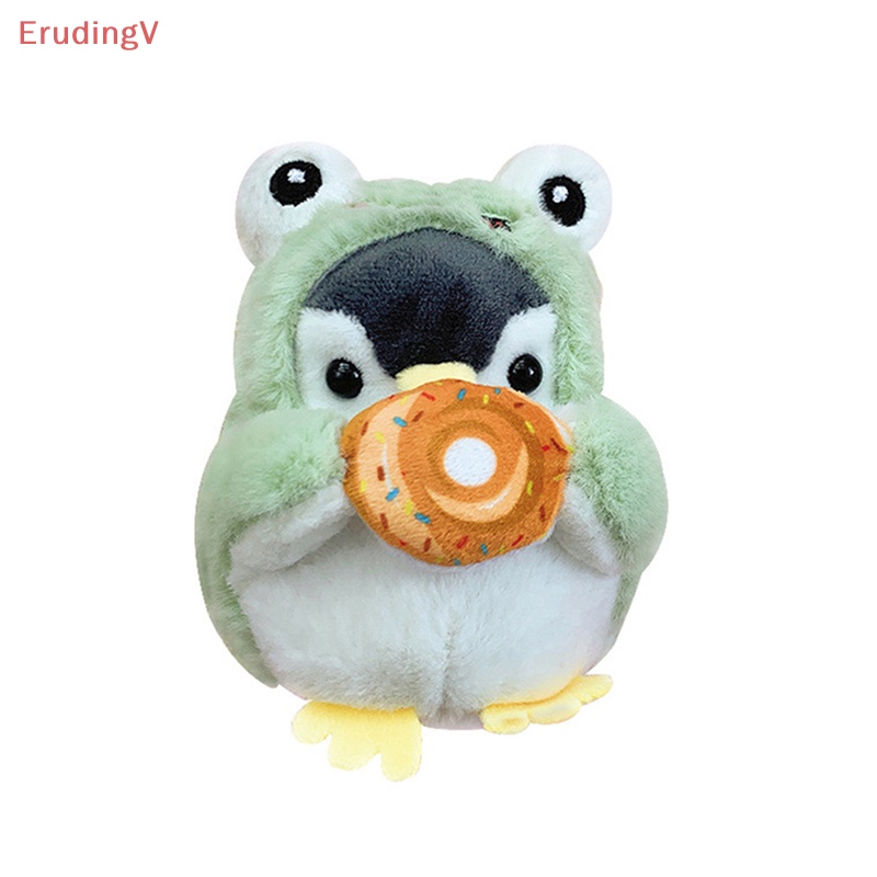 Móc Khóa Hình Chim Cánh Cụt Nhồi Bông Dễ Thương