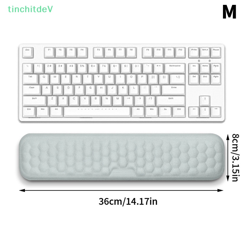 Miếng Lót Chuột &amp; Bàn Phím Bằng Cotton Kết Cấu Massage Bảo Vệ Cổ Tay