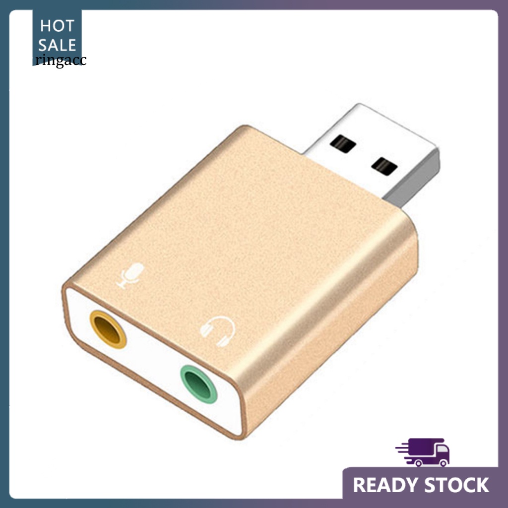 Thẻ Âm Thanh Chuyển Đổi Giao Diện USB Độ Trung Thực Cao Cho Máy Tính