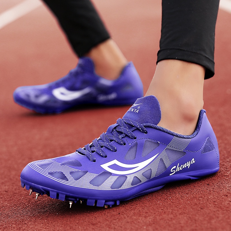 Giày Chạy Bộ Thể Thao Ngắn Ngang Gối Gắn Gai 8 Hàng Có Sẵn Chuyên Nghiệp Cho Bé Trai / Bé Gái