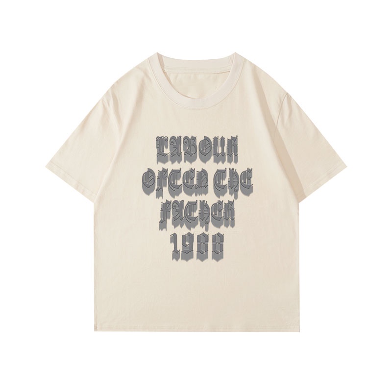 NRVP Áo Thun 100% Cotton Tay Ngắn Phong Cách Hàn Quốc Mới