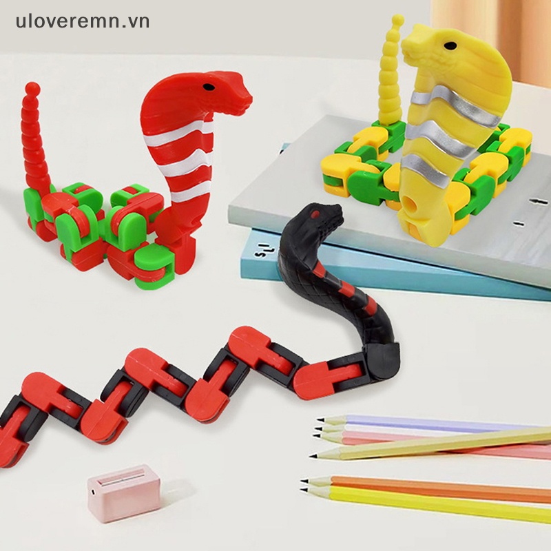 Uloveremn Set 2 Vòng Đeo Tay Dạng Chuỗi Rắn Cảm Biến Giảm Căng Thẳng