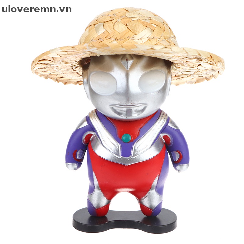 1 Bộ Đồ trang trí Ultraman Phiên Bản Q 9cm Trang Trí Xe Hơi