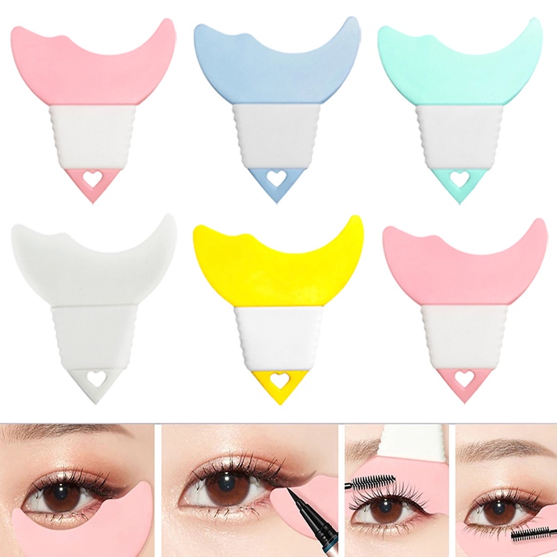 Khuôn Kẻ Mắt Bằng Silicone Đa Năng Dành Cho Người Mới Bắt Đầu
