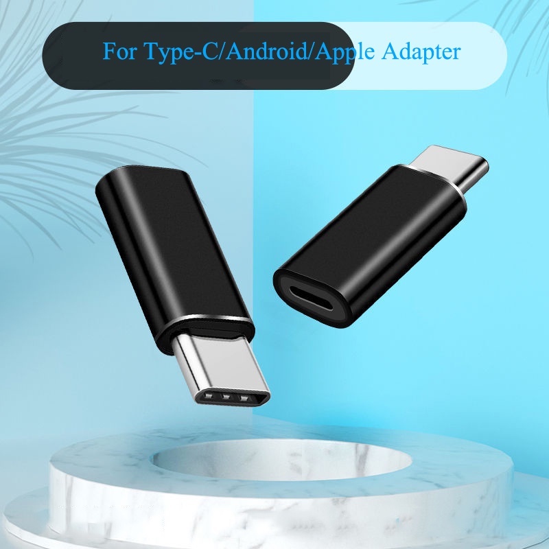 Đầu Chuyển Đổi Cổng Sạc Type C Sang Android / IOS Siêu Bền Chất Lượng Cao