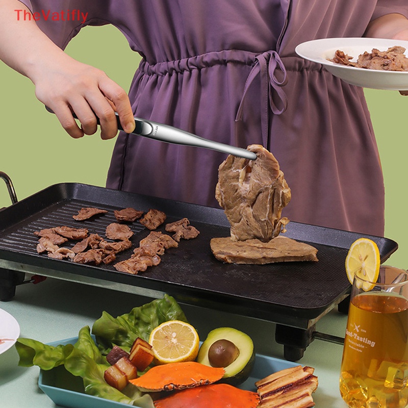 Kẹp Gắp Thức Ăn Bằng Thép Không Gỉ Chống Trượt Tiện Dụng Cho Nhà Bếp