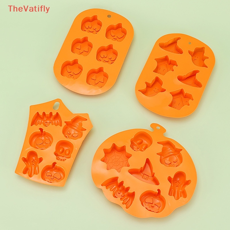 1 Khuôn Silicone Làm Đá / Sô Cô La Chủ Đề Halloween Đáng Sợ