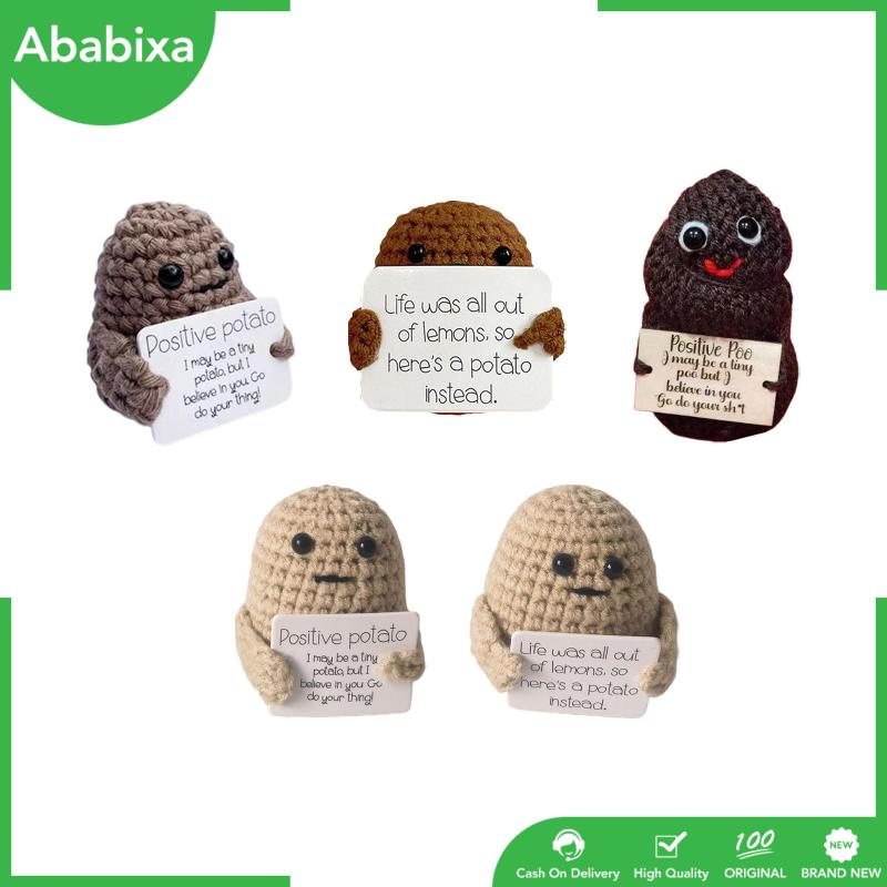 Búp Bê Dệt Kim Hình Khoai Tây Chiên Vui Nhộn Dùng Để Trang Trí Tiệc