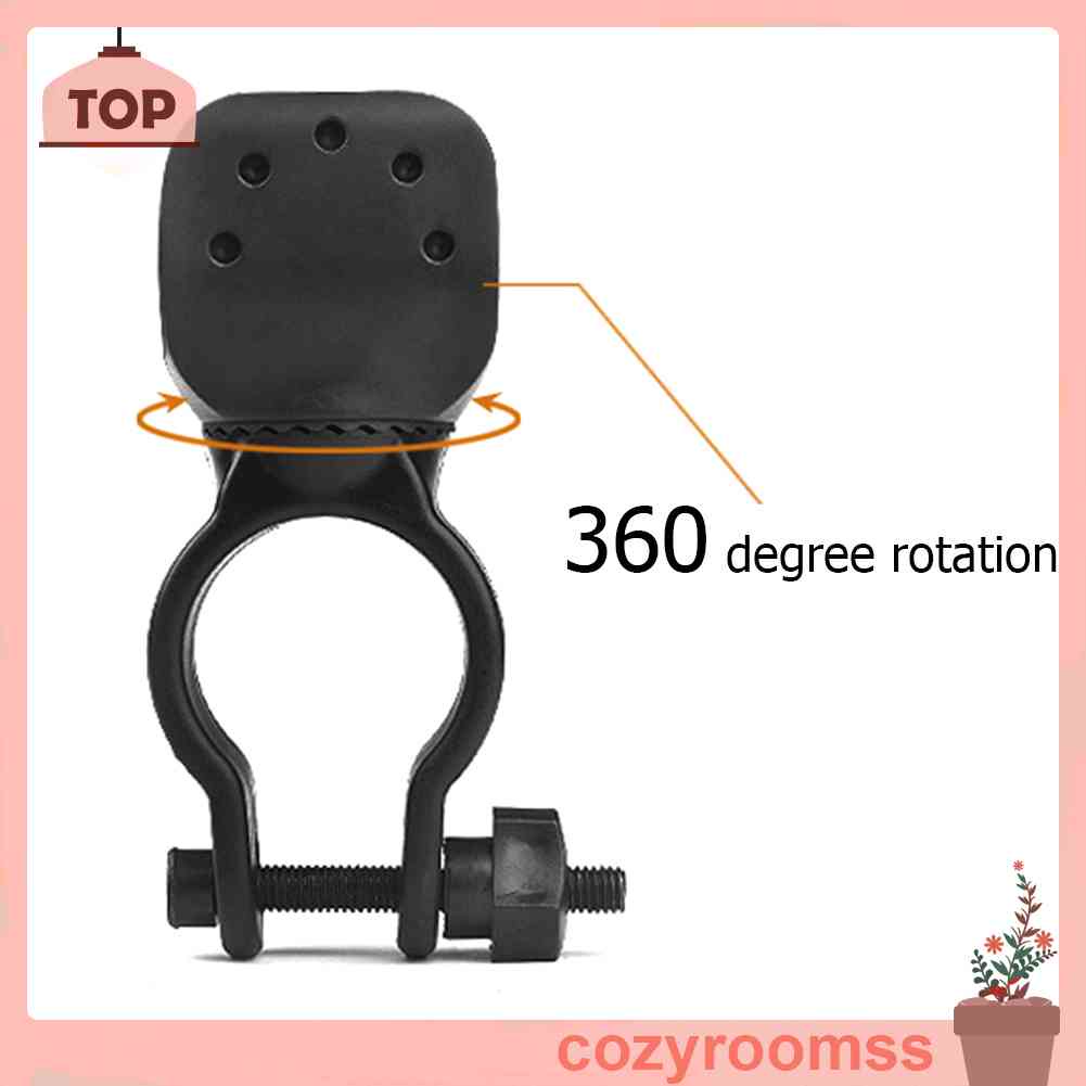 Giá Đỡ Đèn Pin LED Xoay Được Cho Xe Đạp