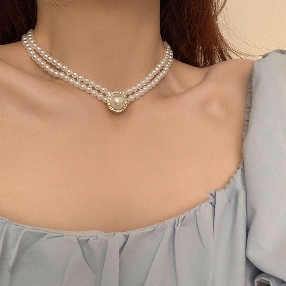 Khuyên Tai Tròn Phong Cách Hàn Quốc Cổ Điển Sang Trọng