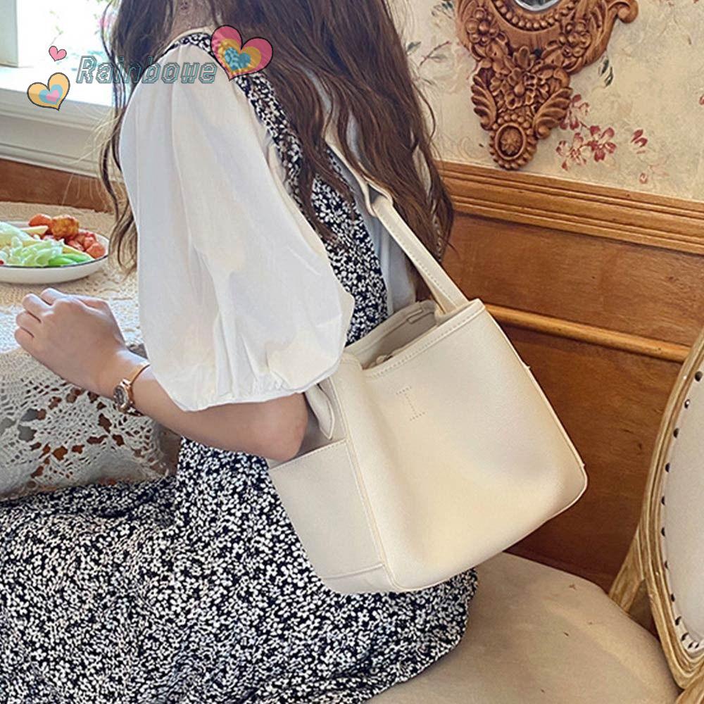 Set 2 Túi Xách Cầu Vồng Phong Cách Retro