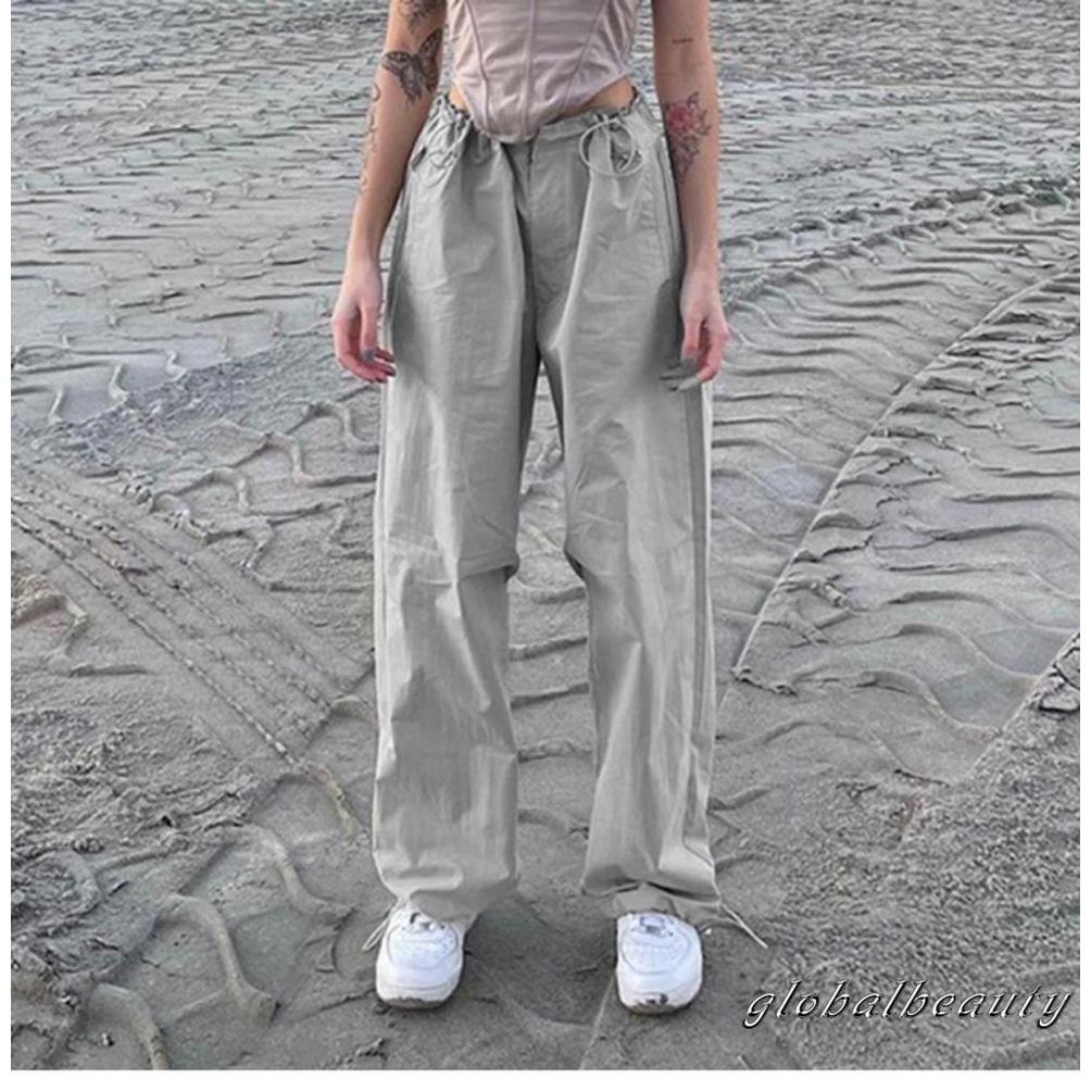 Quần Dài Dây Rút Màu Sắc Thời Trang Cho Nữ