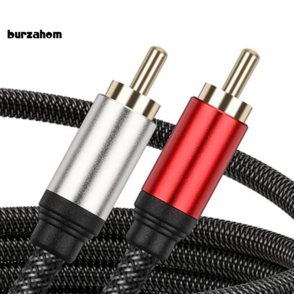 Cáp ChuyểN ĐổI Âm Thanh 6.35mm Sang 2RCA Mạ VàNg