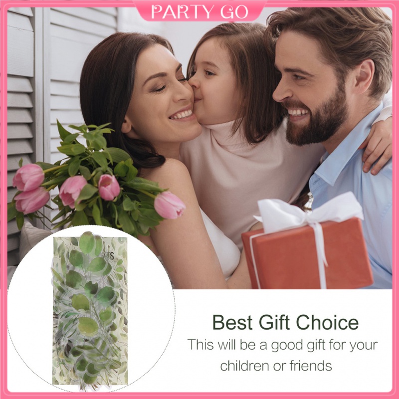 Set 120 Nhãn Dán Trang Trí Sổ Tay Thủ Công Hình Hoa Cỏ Kiểu Vintage